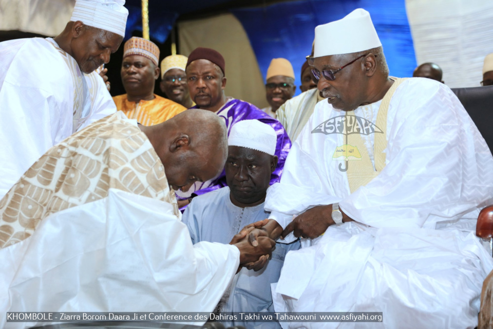 PHOTOS -KHOMBOLE : Les Images de la Ziarra Borom Daara Ji et Conference des Dahiras Takhi Wa Tahawouni , Samedi 13 Avril 2019