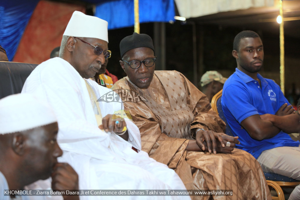 PHOTOS -KHOMBOLE : Les Images de la Ziarra Borom Daara Ji et Conference des Dahiras Takhi Wa Tahawouni , Samedi 13 Avril 2019