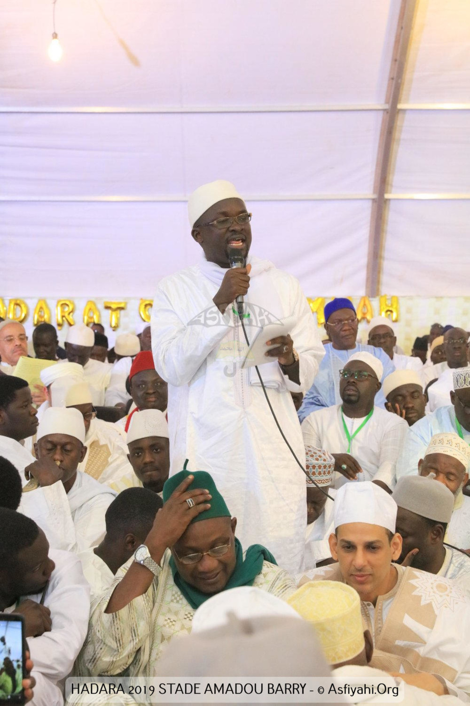 PHOTOS - STADE AMADOU BARRY - Les Images de la Cérémonie Officielle de la Hadaratoul Jumma 2019 organisée par Abnâ'u Hadrati Tijaniyati
