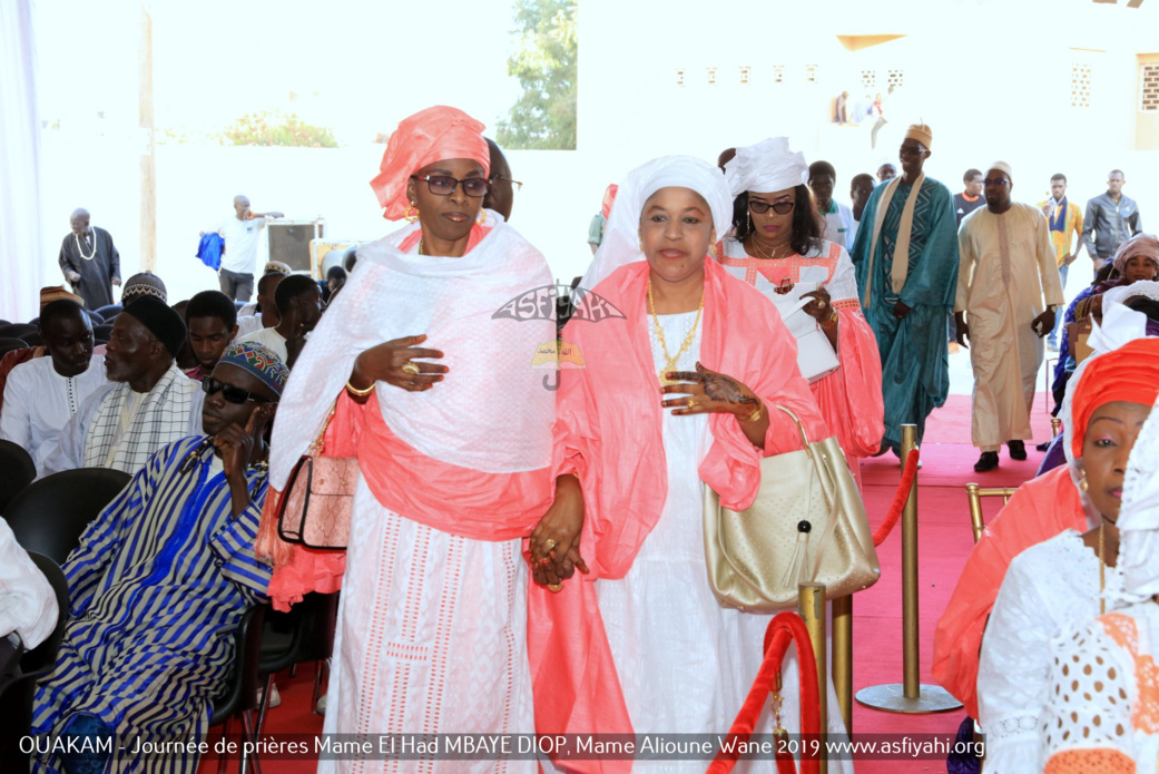 PHOTOS - OUAKAM - Les Images de la Cérémonie de de Clôture de la Journée de prières des familles Mame El Had MBAYE DIOP, Mame Alioune WANE 2019, présidée par Serigne Babacar SY Mansour, Khalif General des Tidianes 