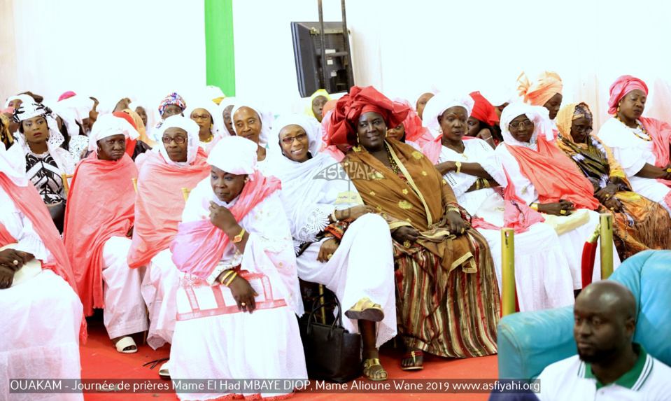 PHOTOS - OUAKAM - Les Images de la Cérémonie de de Clôture de la Journée de prières des familles Mame El Had MBAYE DIOP, Mame Alioune WANE 2019, présidée par Serigne Babacar SY Mansour, Khalif General des Tidianes 