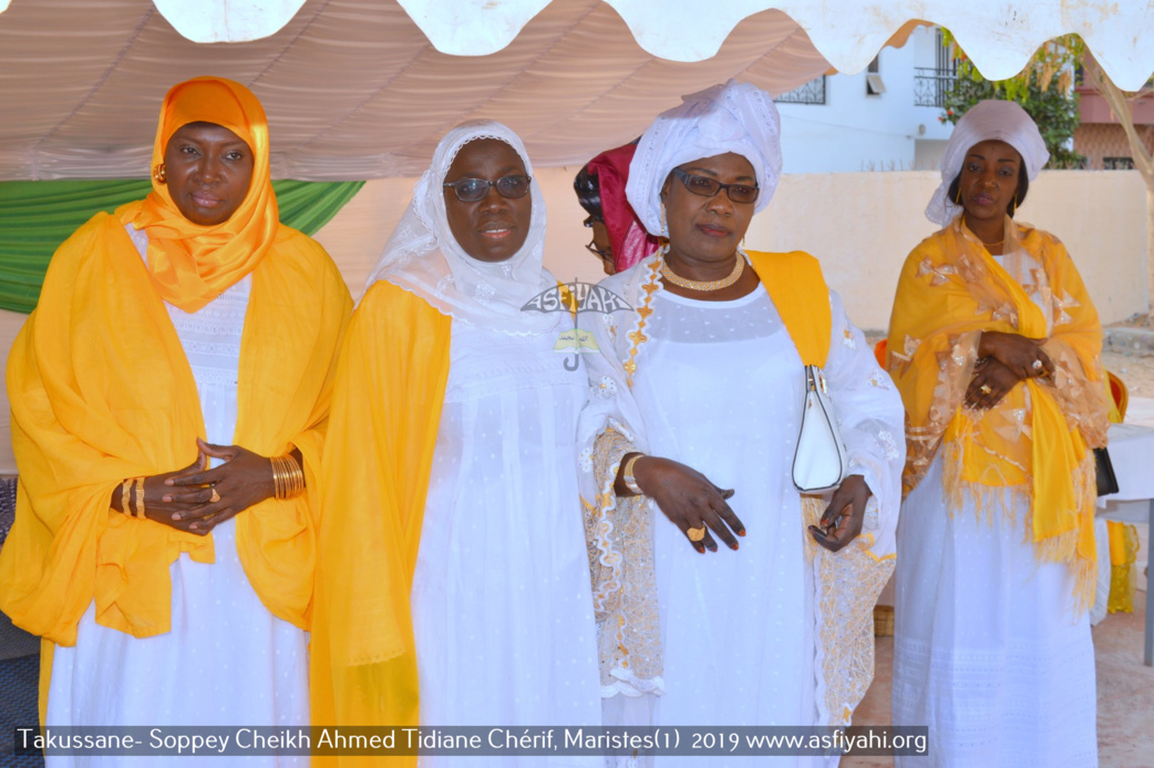 PHOTOS - MARISTES - Les Images du Takussan Cheikh du Sopey Cheikh Ahmed Tidiane Chérif (rta) présidé par Serigne Mbaye Sy Abdou2019 