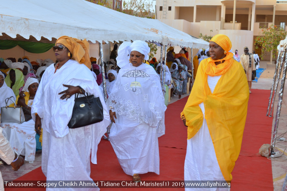 PHOTOS - MARISTES - Les Images du Takussan Cheikh du Sopey Cheikh Ahmed Tidiane Chérif (rta) présidé par Serigne Mbaye Sy Abdou2019 