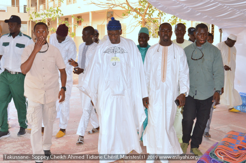 PHOTOS - MARISTES - Les Images du Takussan Cheikh du Sopey Cheikh Ahmed Tidiane Chérif (rta) présidé par Serigne Mbaye Sy Abdou2019 