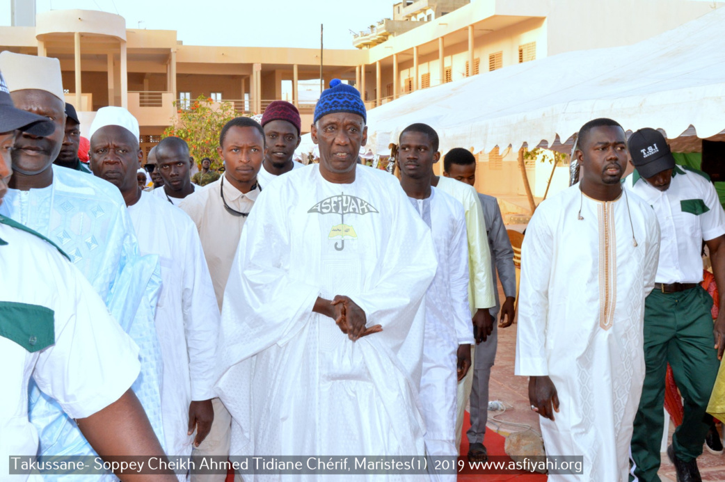 PHOTOS - MARISTES - Les Images du Takussan Cheikh du Sopey Cheikh Ahmed Tidiane Chérif (rta) présidé par Serigne Mbaye Sy Abdou2019 