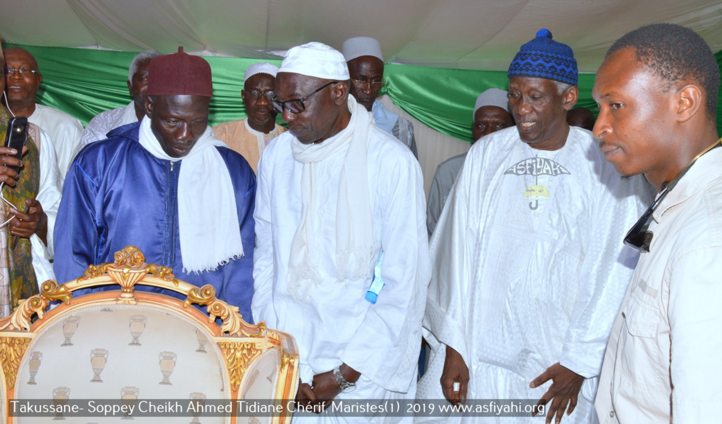 PHOTOS - MARISTES - Les Images du Takussan Cheikh du Sopey Cheikh Ahmed Tidiane Chérif (rta) présidé par Serigne Mbaye Sy Abdou2019 