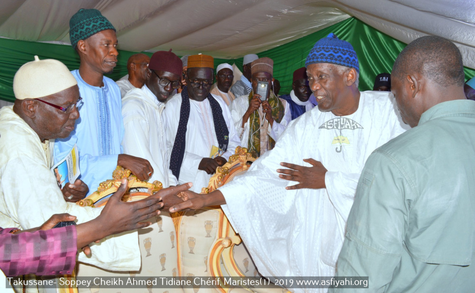 PHOTOS - MARISTES - Les Images du Takussan Cheikh du Sopey Cheikh Ahmed Tidiane Chérif (rta) présidé par Serigne Mbaye Sy Abdou2019 