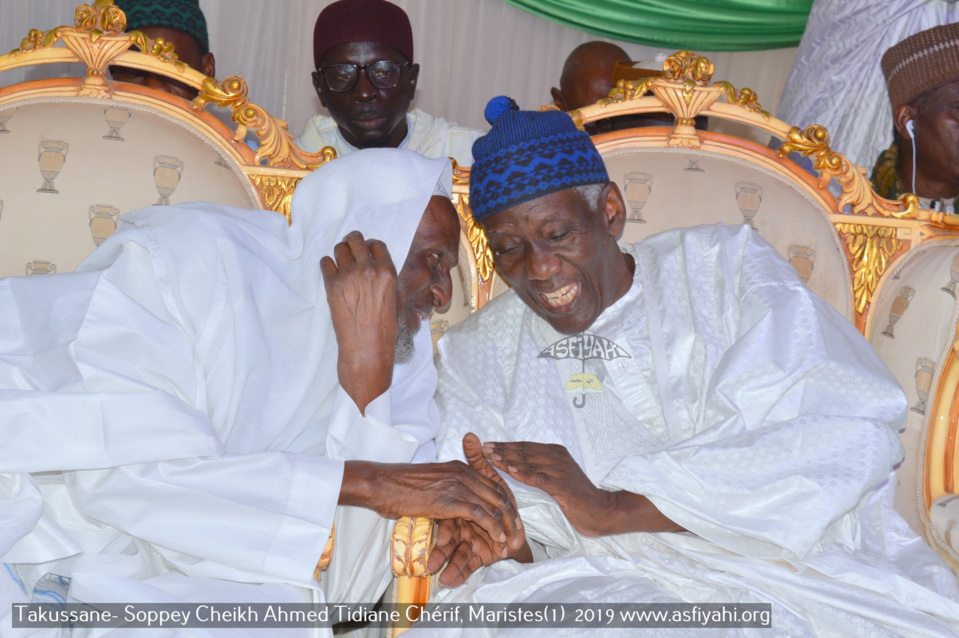 PHOTOS - MARISTES - Les Images du Takussan Cheikh du Sopey Cheikh Ahmed Tidiane Chérif (rta) présidé par Serigne Mbaye Sy Abdou2019 