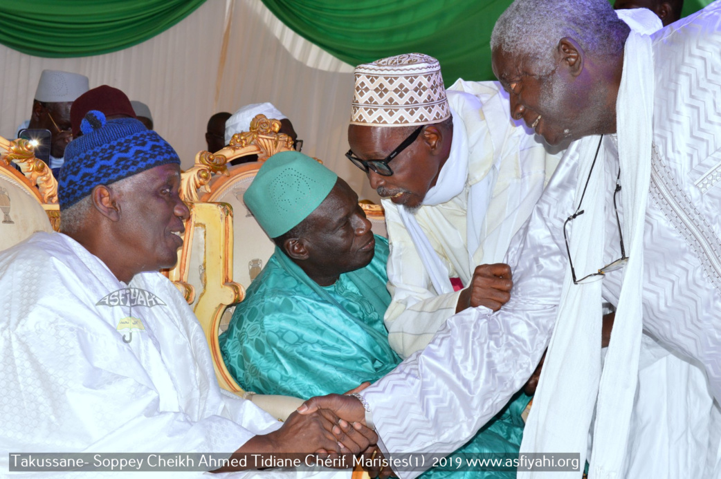 PHOTOS - MARISTES - Les Images du Takussan Cheikh du Sopey Cheikh Ahmed Tidiane Chérif (rta) présidé par Serigne Mbaye Sy Abdou2019 