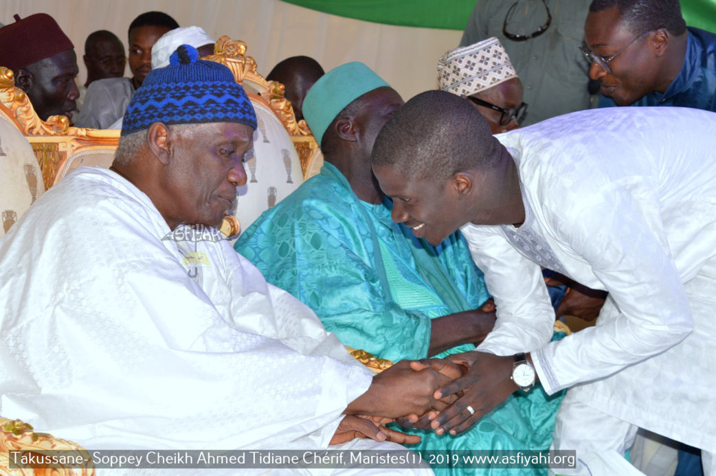 PHOTOS - MARISTES - Les Images du Takussan Cheikh du Sopey Cheikh Ahmed Tidiane Chérif (rta) présidé par Serigne Mbaye Sy Abdou2019 