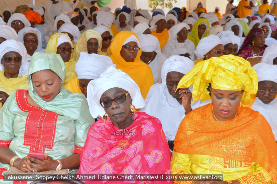 PHOTOS - MARISTES - Les Images du Takussan Cheikh du Sopey Cheikh Ahmed Tidiane Chérif (rta) présidé par Serigne Mbaye Sy Abdou2019 