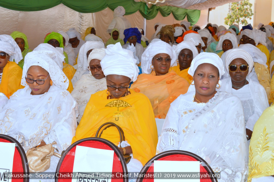 PHOTOS - MARISTES - Les Images du Takussan Cheikh du Sopey Cheikh Ahmed Tidiane Chérif (rta) présidé par Serigne Mbaye Sy Abdou2019 