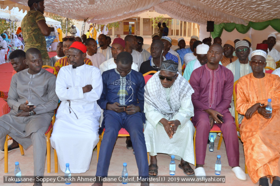 PHOTOS - MARISTES - Les Images du Takussan Cheikh du Sopey Cheikh Ahmed Tidiane Chérif (rta) présidé par Serigne Mbaye Sy Abdou2019 