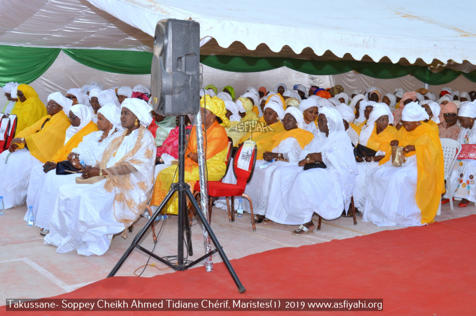 PHOTOS - MARISTES - Les Images du Takussan Cheikh du Sopey Cheikh Ahmed Tidiane Chérif (rta) présidé par Serigne Mbaye Sy Abdou2019 