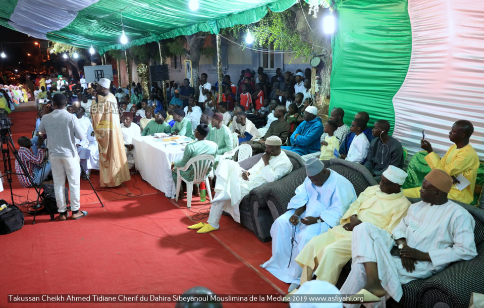 PHOTOS - MEDINA 2019 - Les Images du Takussan Cheikh Ahmed Tidiane Cherif (rta) du Dahira Sibeyanoul Mouslimina de la Medina
