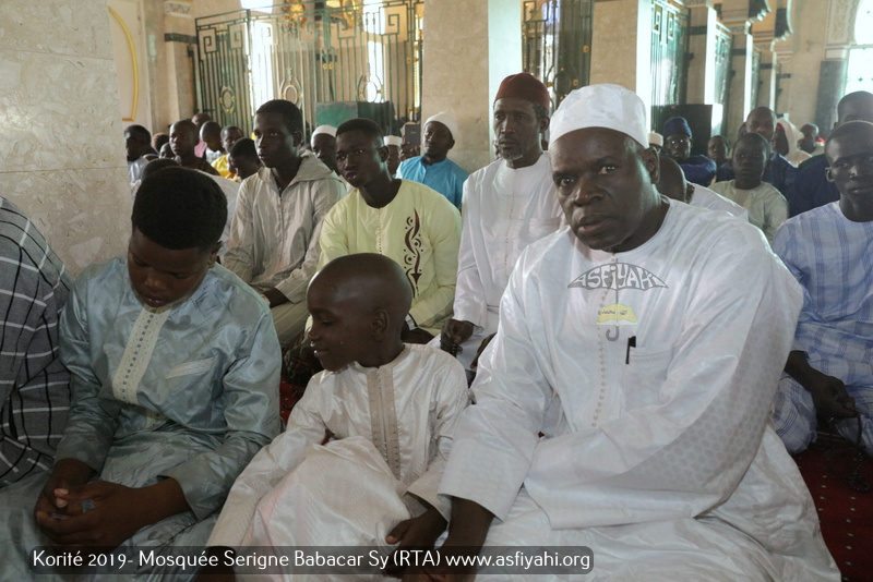 PHOTOS - KORITE 2019 À TIVAOUANE - Les Images de la Priére de L'Eid El Fitr à la Mosquée Serigne Babacar SY (rta) dirigée par Imam Moussa DIop