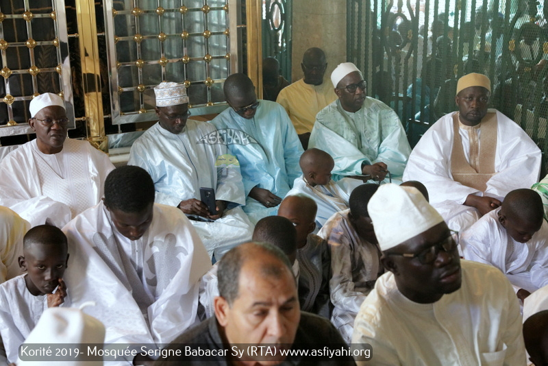 PHOTOS - KORITE 2019 À TIVAOUANE - Les Images de la Priére de L'Eid El Fitr à la Mosquée Serigne Babacar SY (rta) dirigée par Imam Moussa DIop