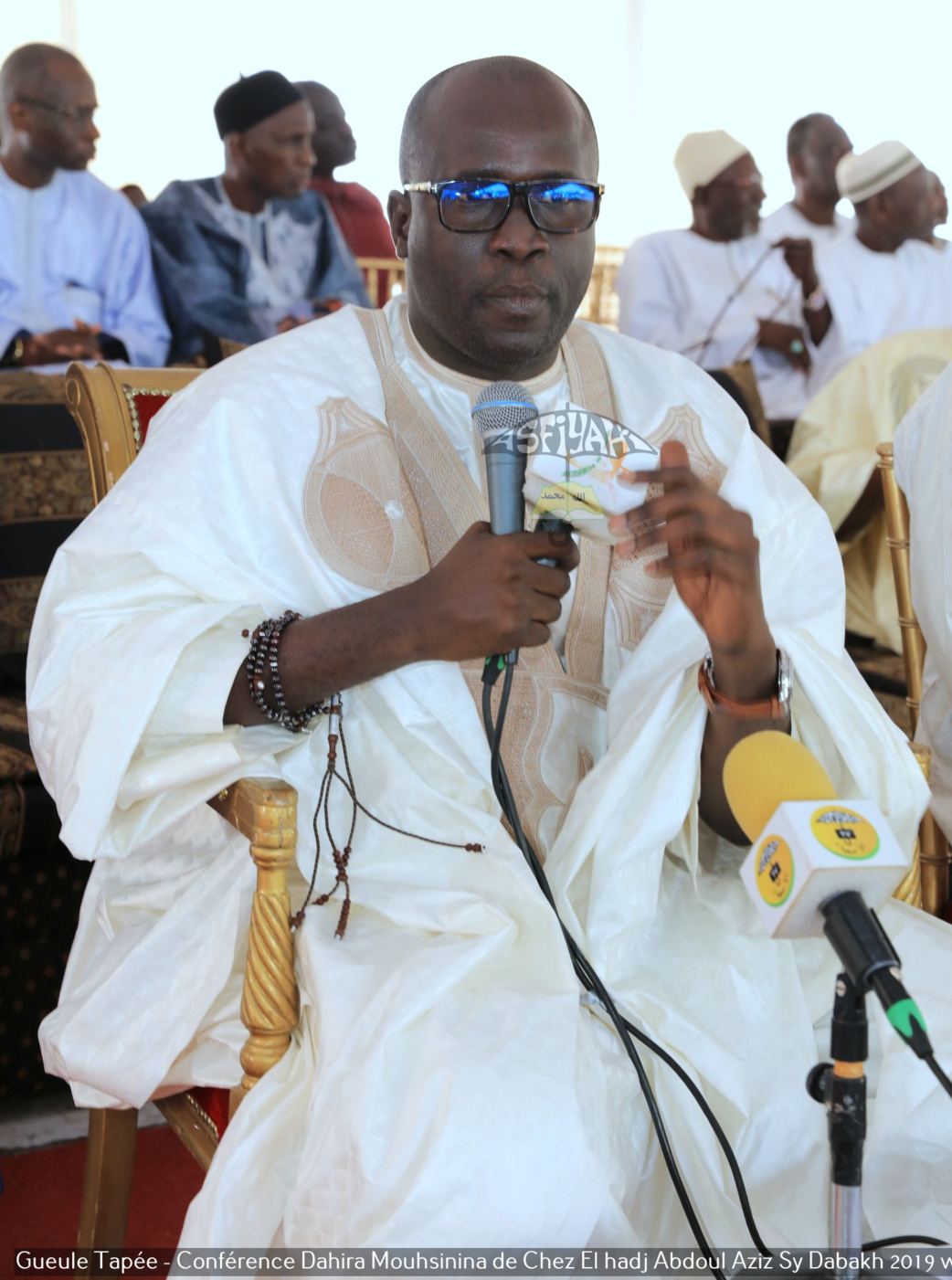 PHOTOS - Gueule Tapée - Les Images de la Conférence Ramadan 2019, Dahira Mouhsinina wal Mouhsinaty de Chez El hadj Abdoul Aziz Sy Dabakh (rta)