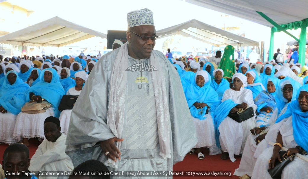 PHOTOS - Gueule Tapée - Les Images de la Conférence Ramadan 2019, Dahira Mouhsinina wal Mouhsinaty de Chez El hadj Abdoul Aziz Sy Dabakh (rta)