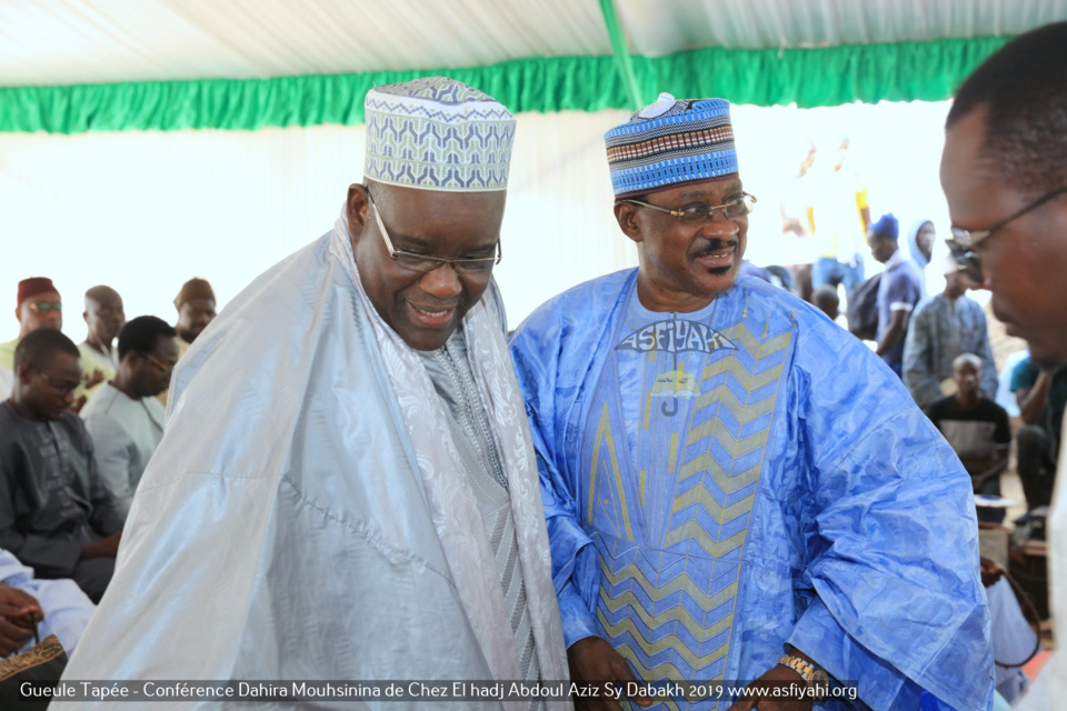PHOTOS - Gueule Tapée - Les Images de la Conférence Ramadan 2019, Dahira Mouhsinina wal Mouhsinaty de Chez El hadj Abdoul Aziz Sy Dabakh (rta)