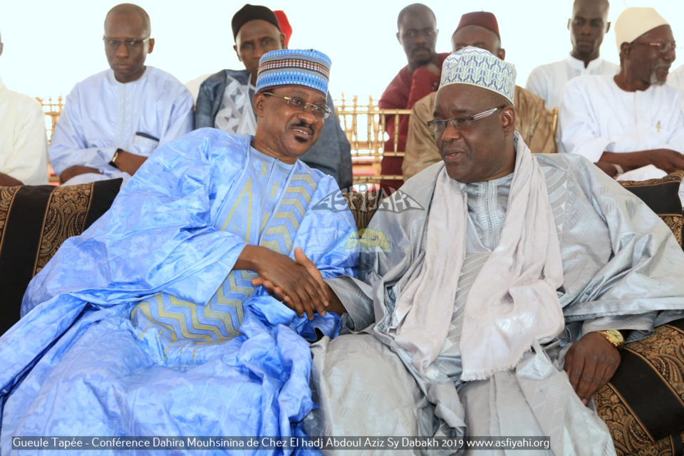 PHOTOS - Gueule Tapée - Les Images de la Conférence Ramadan 2019, Dahira Mouhsinina wal Mouhsinaty de Chez El hadj Abdoul Aziz Sy Dabakh (rta)