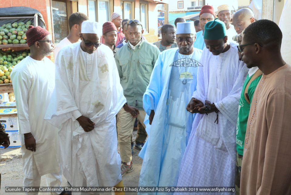 PHOTOS - Gueule Tapée - Les Images de la Conférence Ramadan 2019, Dahira Mouhsinina wal Mouhsinaty de Chez El hadj Abdoul Aziz Sy Dabakh (rta)