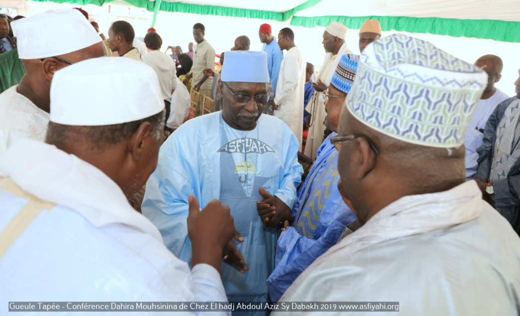 PHOTOS - Gueule Tapée - Les Images de la Conférence Ramadan 2019, Dahira Mouhsinina wal Mouhsinaty de Chez El hadj Abdoul Aziz Sy Dabakh (rta)