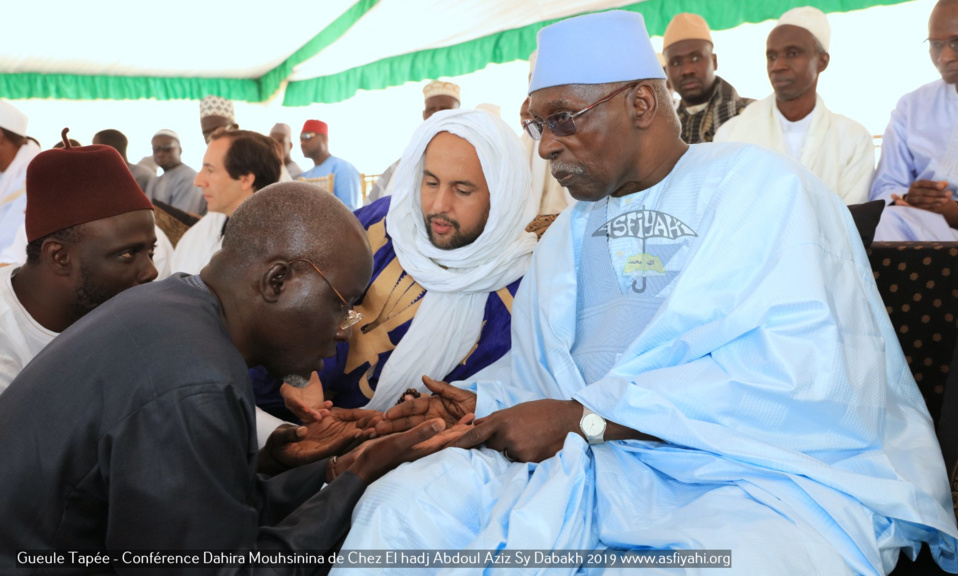 PHOTOS - Gueule Tapée - Les Images de la Conférence Ramadan 2019, Dahira Mouhsinina wal Mouhsinaty de Chez El hadj Abdoul Aziz Sy Dabakh (rta)