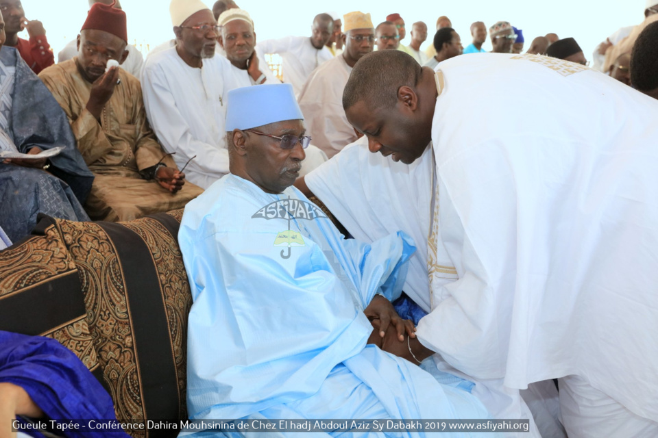 PHOTOS - Gueule Tapée - Les Images de la Conférence Ramadan 2019, Dahira Mouhsinina wal Mouhsinaty de Chez El hadj Abdoul Aziz Sy Dabakh (rta)