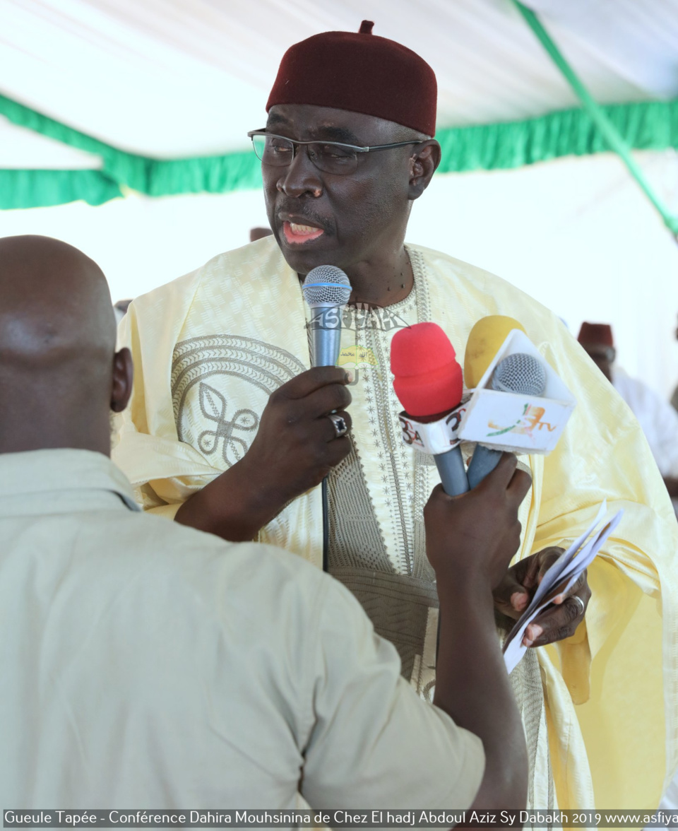 PHOTOS - Gueule Tapée - Les Images de la Conférence Ramadan 2019, Dahira Mouhsinina wal Mouhsinaty de Chez El hadj Abdoul Aziz Sy Dabakh (rta)