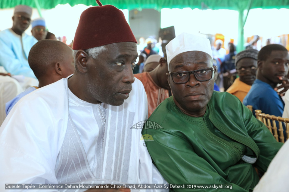 PHOTOS - Gueule Tapée - Les Images de la Conférence Ramadan 2019, Dahira Mouhsinina wal Mouhsinaty de Chez El hadj Abdoul Aziz Sy Dabakh (rta)