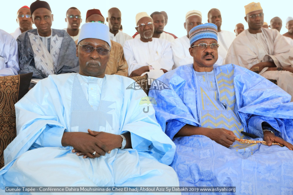 PHOTOS - Gueule Tapée - Les Images de la Conférence Ramadan 2019, Dahira Mouhsinina wal Mouhsinaty de Chez El hadj Abdoul Aziz Sy Dabakh (rta)