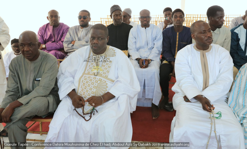 PHOTOS - Gueule Tapée - Les Images de la Conférence Ramadan 2019, Dahira Mouhsinina wal Mouhsinaty de Chez El hadj Abdoul Aziz Sy Dabakh (rta)