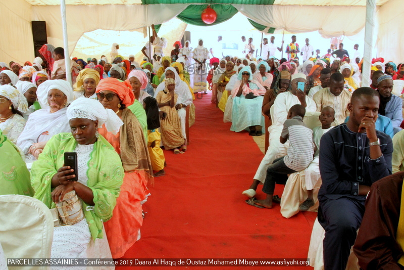 PHOTOS - PARCELLES ASSAINIES - Les images de la Conférence 2019 Daara Al Haqq de Oustaz Mohamed Mbaye