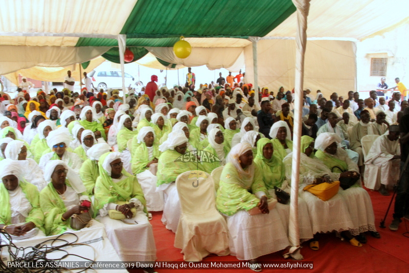 PHOTOS - PARCELLES ASSAINIES - Les images de la Conférence 2019 Daara Al Haqq de Oustaz Mohamed Mbaye