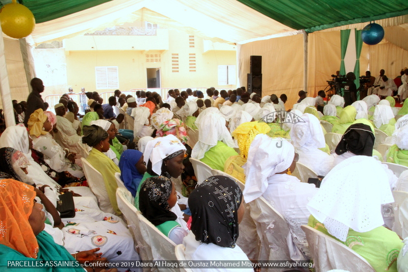 PHOTOS - PARCELLES ASSAINIES - Les images de la Conférence 2019 Daara Al Haqq de Oustaz Mohamed Mbaye