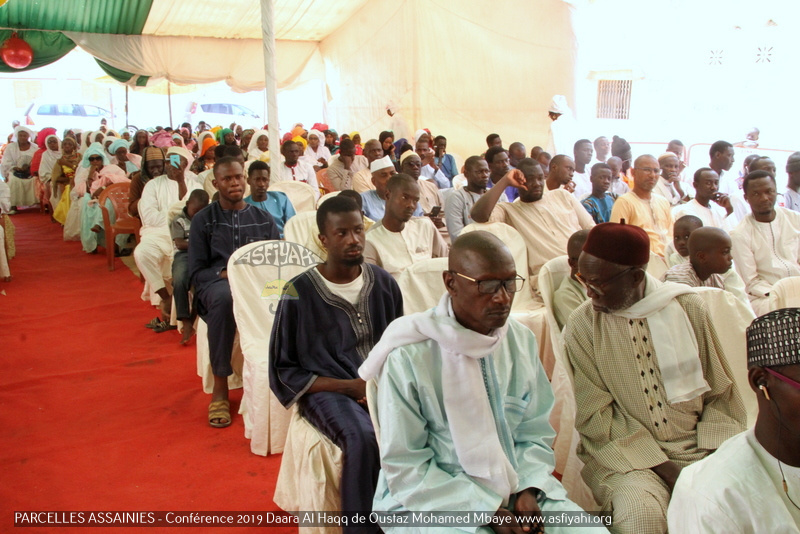 PHOTOS - PARCELLES ASSAINIES - Les images de la Conférence 2019 Daara Al Haqq de Oustaz Mohamed Mbaye