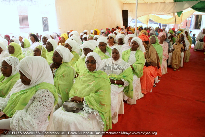 PHOTOS - PARCELLES ASSAINIES - Les images de la Conférence 2019 Daara Al Haqq de Oustaz Mohamed Mbaye