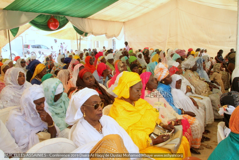 PHOTOS - PARCELLES ASSAINIES - Les images de la Conférence 2019 Daara Al Haqq de Oustaz Mohamed Mbaye