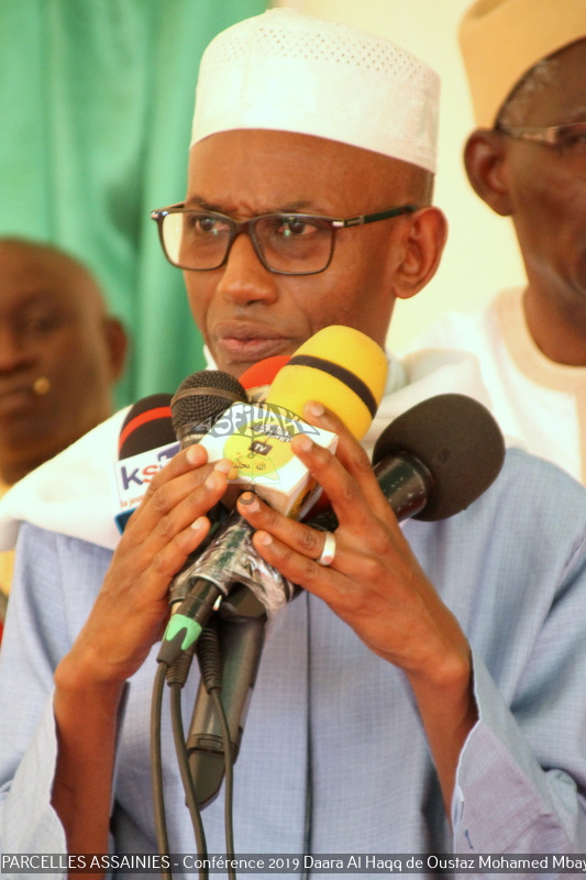 PHOTOS - PARCELLES ASSAINIES - Les images de la Conférence 2019 Daara Al Haqq de Oustaz Mohamed Mbaye