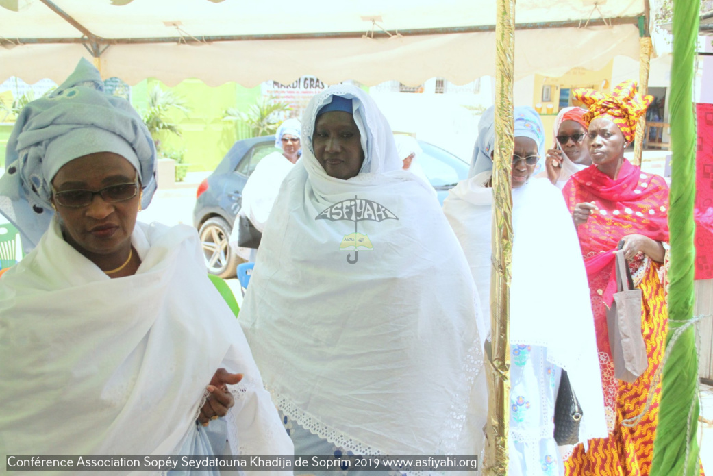 PHOTOS - Les images de la Conférence de l'Association Sopeey Seydatouna Khadija de Soprim, Edition 2019