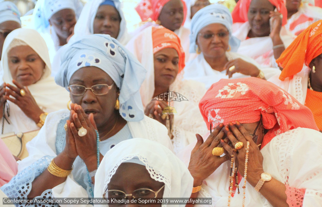 PHOTOS - Les images de la Conférence de l'Association Sopeey Seydatouna Khadija de Soprim, Edition 2019