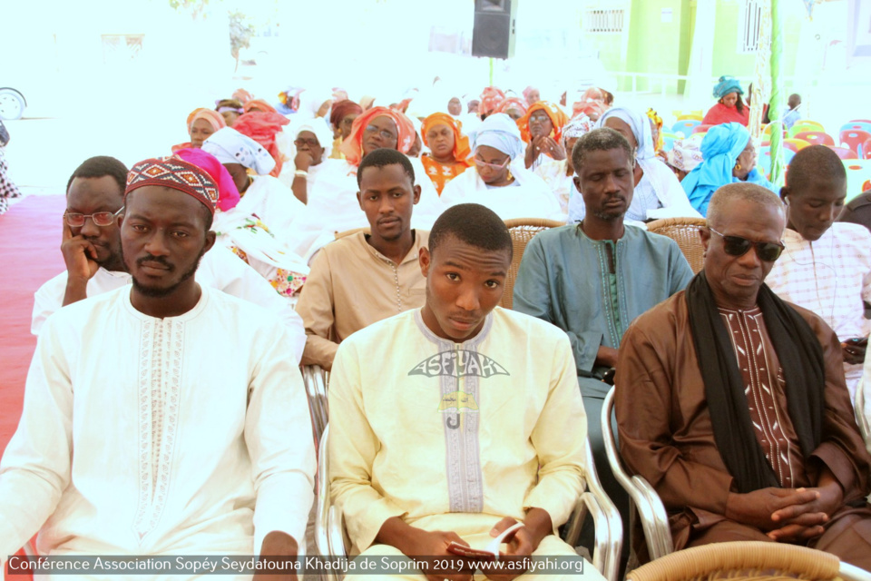 PHOTOS - Les images de la Conférence de l'Association Sopeey Seydatouna Khadija de Soprim, Edition 2019