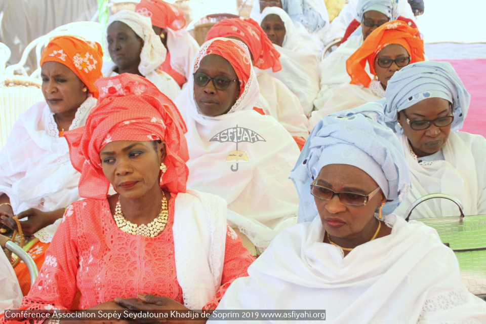 PHOTOS - Les images de la Conférence de l'Association Sopeey Seydatouna Khadija de Soprim, Edition 2019