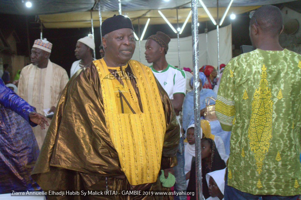 PHOTOS - GAMBIE - Les Images de la Ziarra annuelle El hadji Habib Sy Malick (rta) "Takussan Naby", présidé par Serigne Mame Ousmane Sy Habib