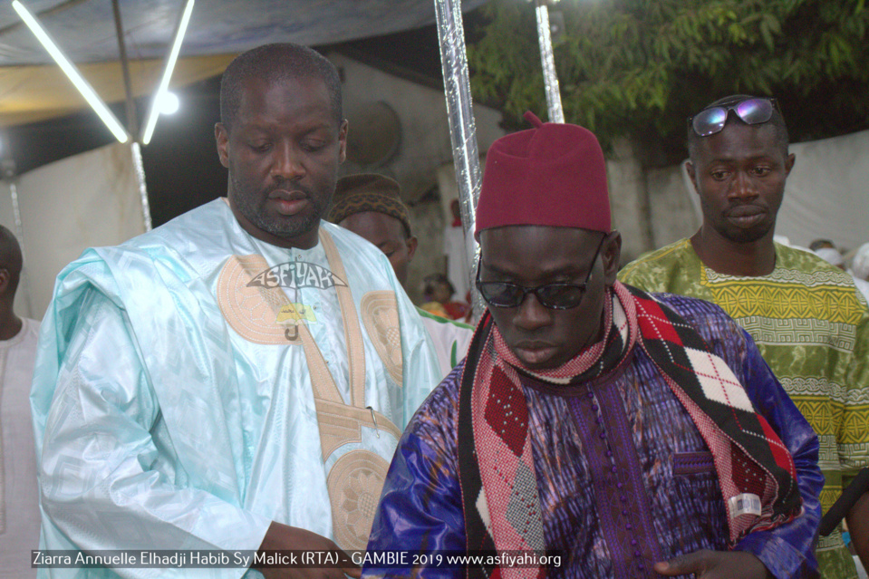 PHOTOS - GAMBIE - Les Images de la Ziarra annuelle El hadji Habib Sy Malick (rta) "Takussan Naby", présidé par Serigne Mame Ousmane Sy Habib