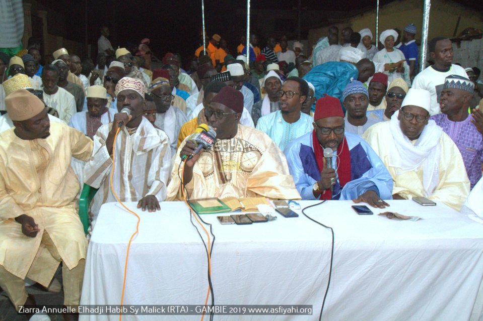 PHOTOS - GAMBIE - Les Images de la Ziarra annuelle El hadji Habib Sy Malick (rta) "Takussan Naby", présidé par Serigne Mame Ousmane Sy Habib