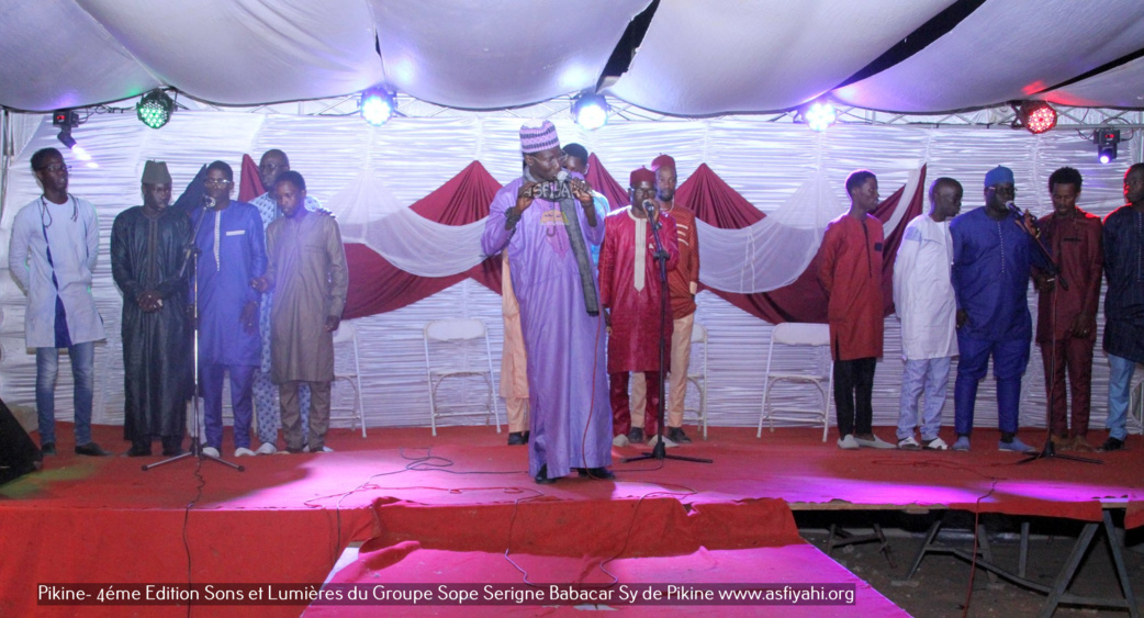 PHOTOS - PIKINE - Les images de la 4éme Edition de la nuit Religieuse en Sons et Lumières du Groupe Sope Serigne Babacar Sy (rta)