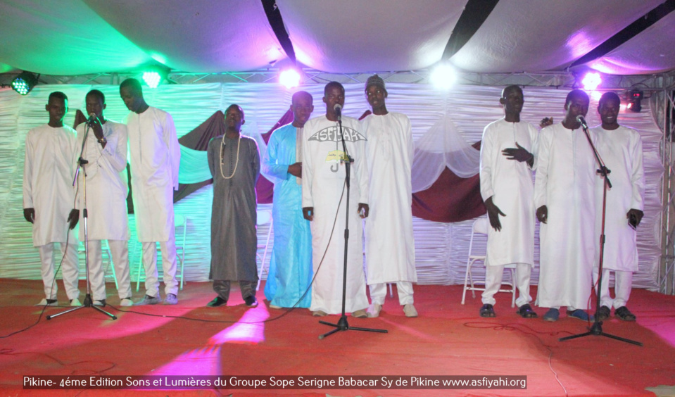 PHOTOS - PIKINE - Les images de la 4éme Edition de la nuit Religieuse en Sons et Lumières du Groupe Sope Serigne Babacar Sy (rta)