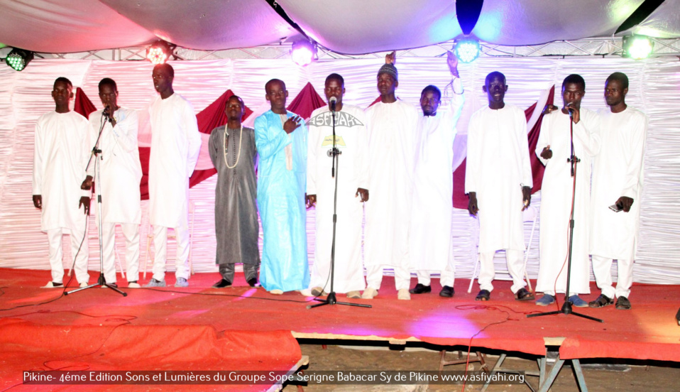 PHOTOS - PIKINE - Les images de la 4éme Edition de la nuit Religieuse en Sons et Lumières du Groupe Sope Serigne Babacar Sy (rta)